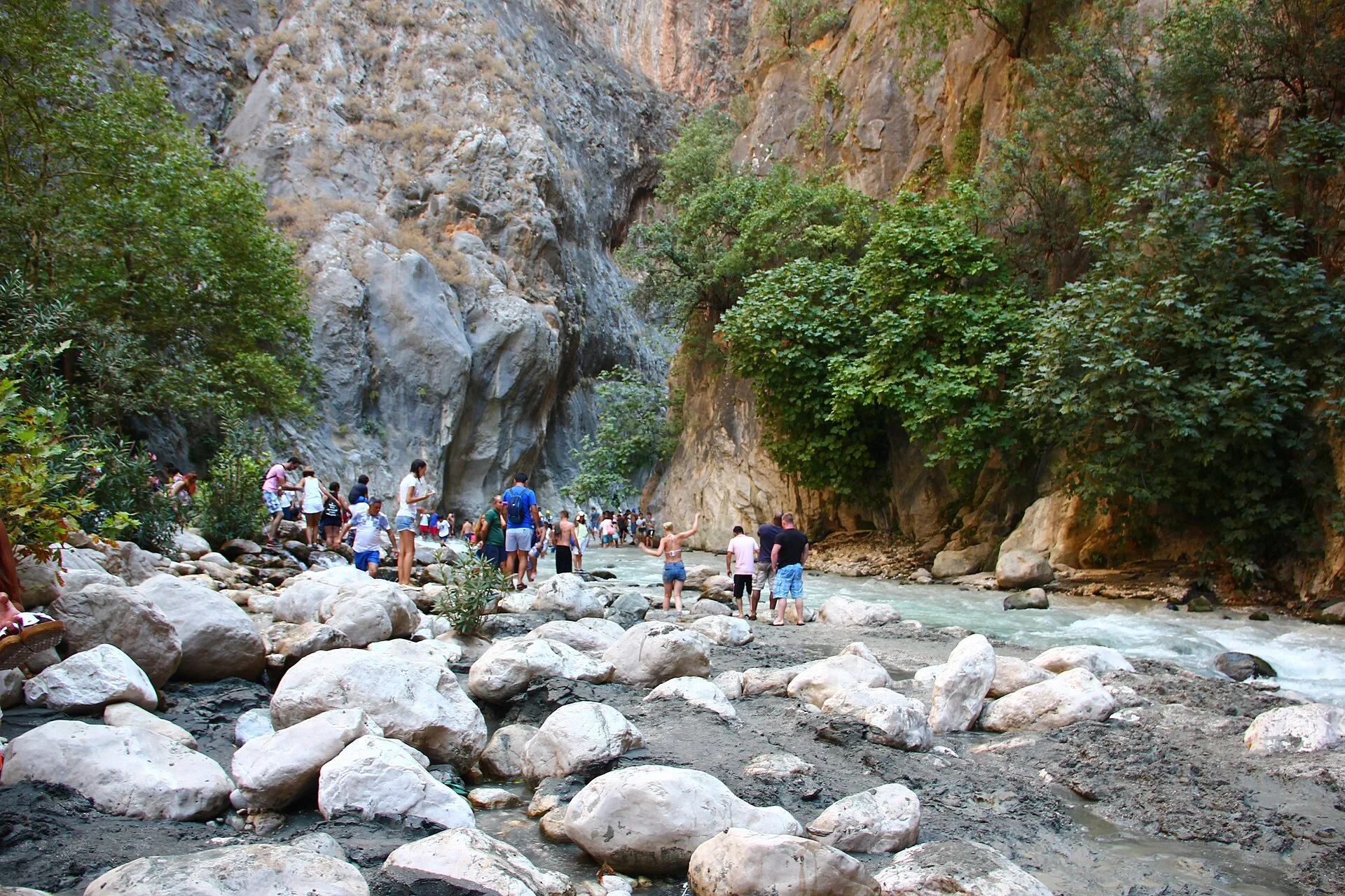 Mountain landscape at Saklıkent National Park in Antalya